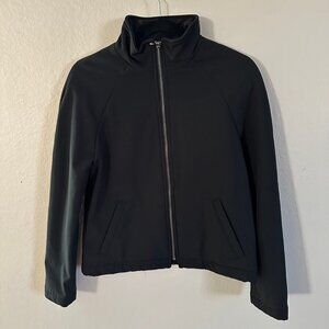 Banana Republic Black Jacket Women's Size XS Zippered Jacket with Pockets